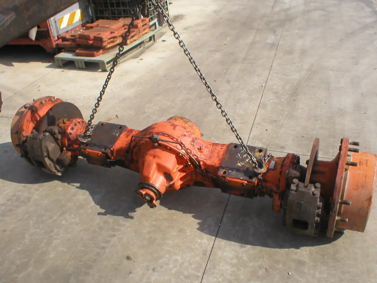 assale anteriore fiat allis fr130 assale anteriore fiat allis fr130