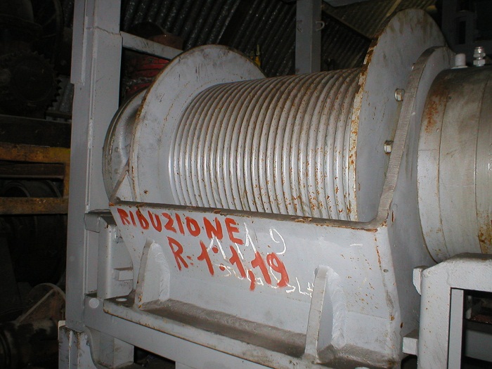 Industrial winch Argano industriale