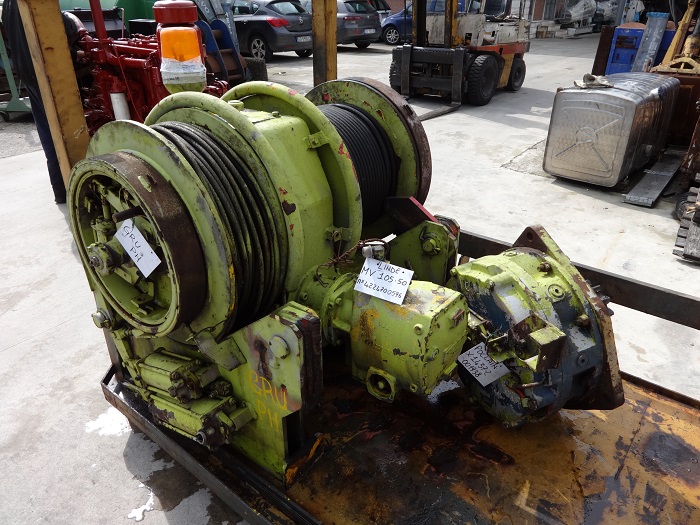 Winch for PH crane Argano per gru PH