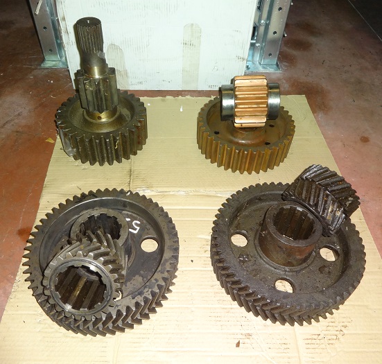 Various cylindrical bevel gears Coppie cilindriche varie