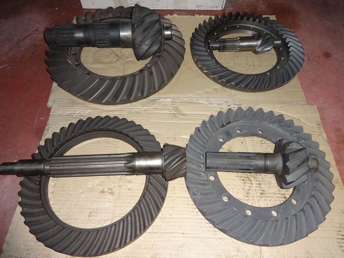Mixed bevel gear pairs Coppie coniche miste