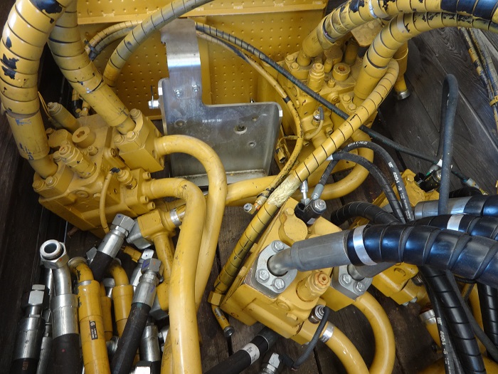 Caterpillar hydraulic unit Impianto idraulico Caterpillar