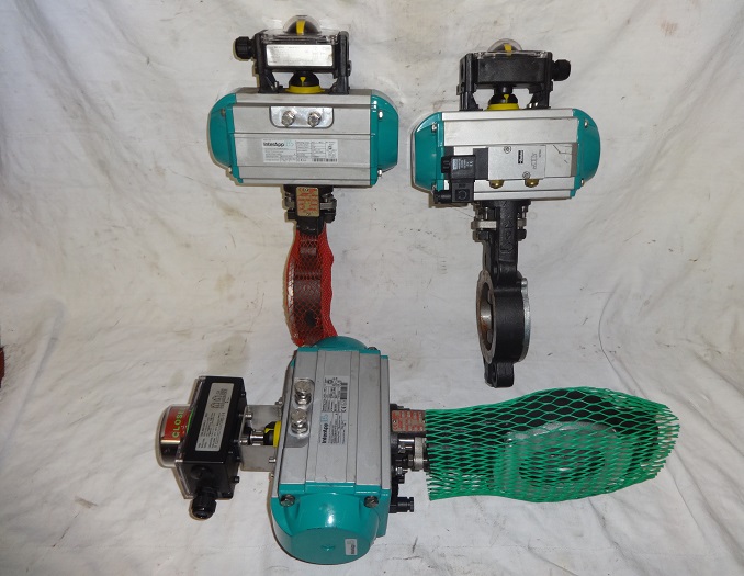 Pneumatic double acting actuator InterApp IA250D.F05 Pneumatic double acting actuator InterApp IA250D.F05