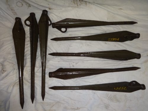 Picchetti militari per tende