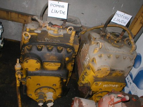 Linde pump and hydraulic motor